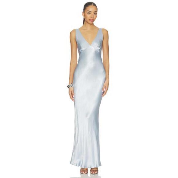 Bec + Bridge Moon Dance Verona Dress in Dusty Blue -  www.hospizverein-ansbach.de